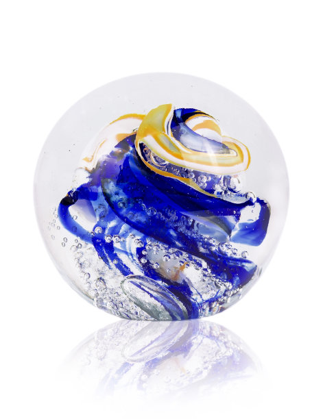 水晶颜色的球图片下载