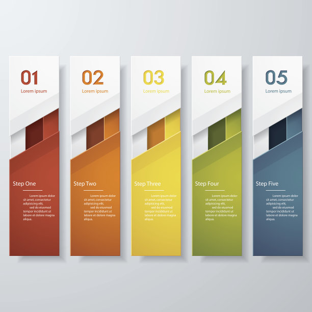 设计干净的数字横幅模板。向量。图片下载