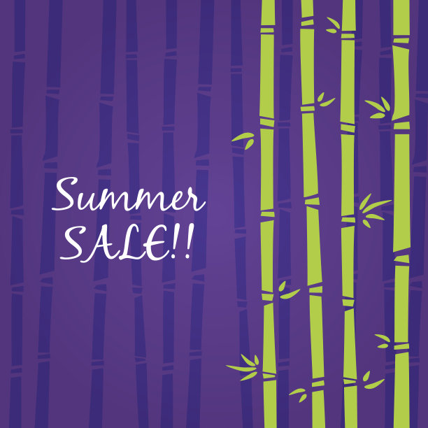 竹背景插图图片下载