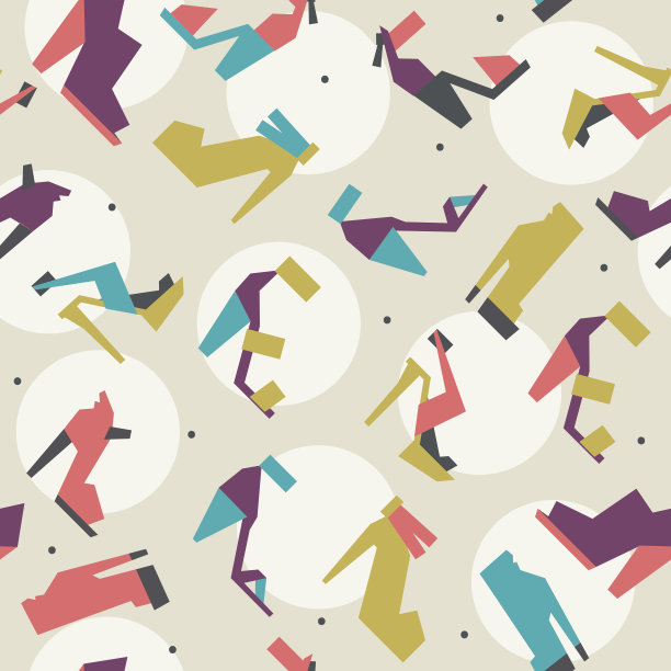 无缝矢量插图与美丽的高跟鞋和鞋子模式图片下载