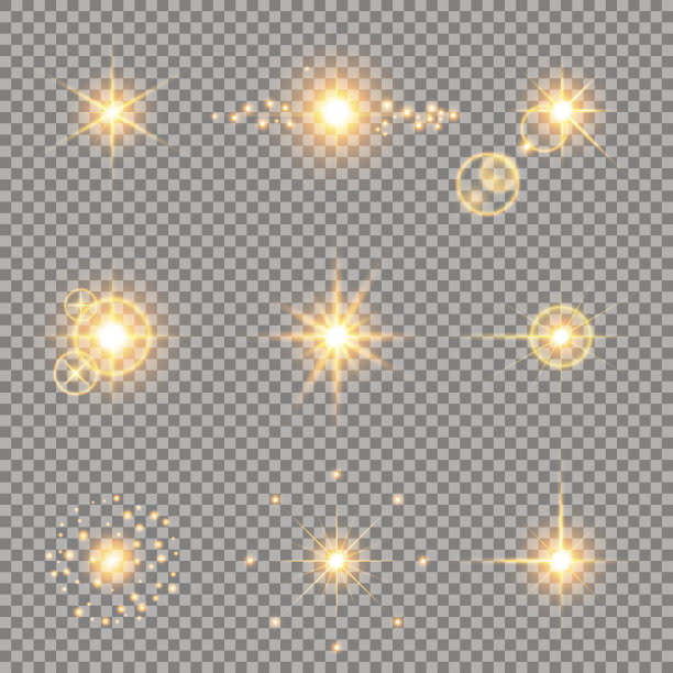 金色灯光效果组图片下载