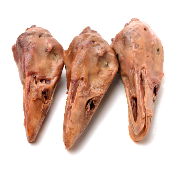 白底红烧鸭头图片下载