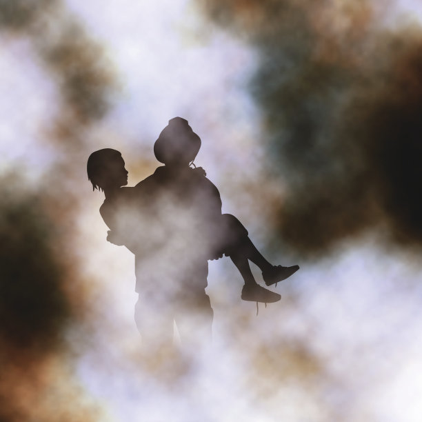 消防员的英雄素材图片