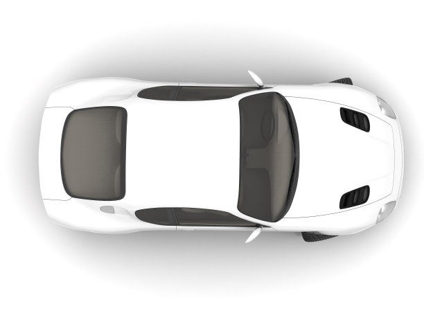 白色sportcar图片下载