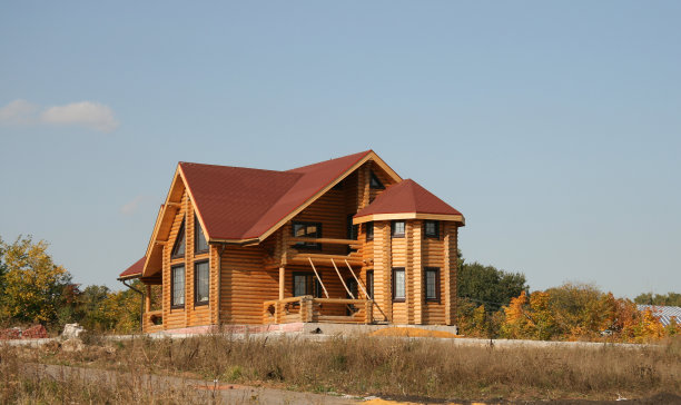新房子是由一棵树建造的图片下载