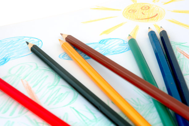 孩子的画。图片下载