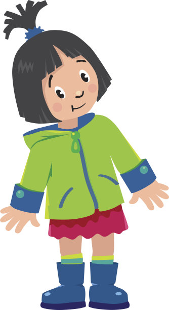 有趣的小女孩图片下载