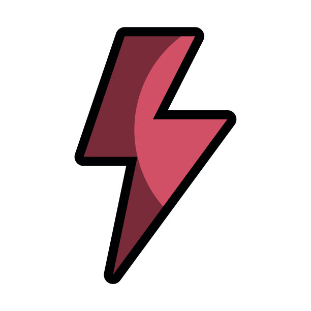 电力警告的能源危险标志图片下载