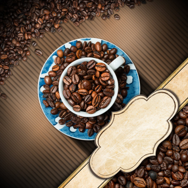 咖啡店菜单模板图片下载