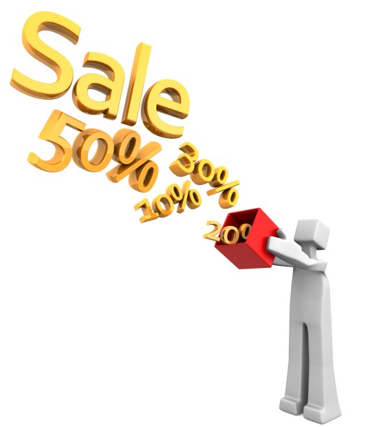 商业销售和折扣的概念图片下载
