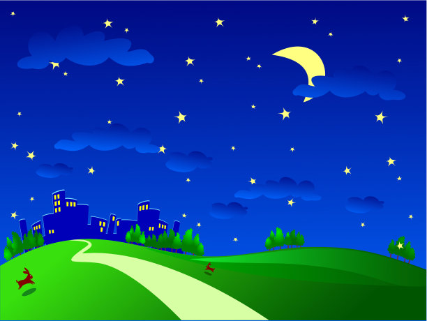 夜间景观图片下载