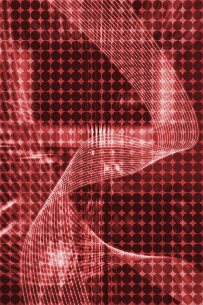 红色的现代背景图片下载