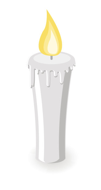 燃烧的蜡烛图片下载