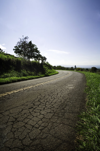 夏威夷的裂风路图片下载