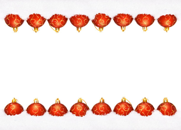 圣诞球的背景图片下载