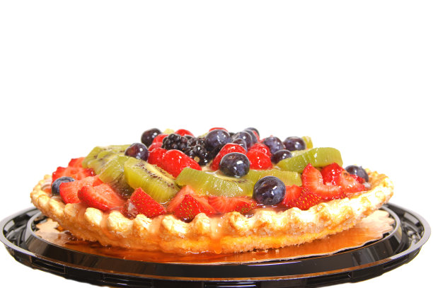 上釉的果馅饼或馅饼图片下载