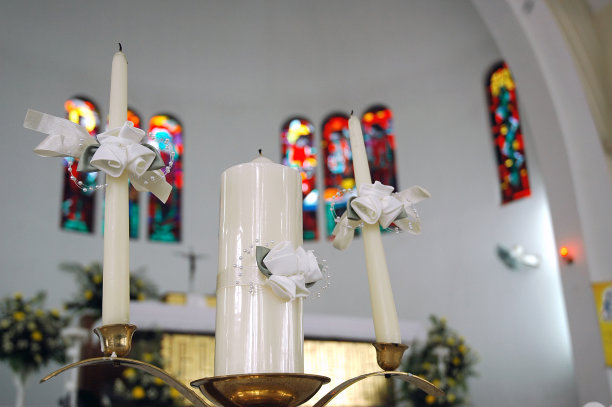 婚礼蜡烛图片下载