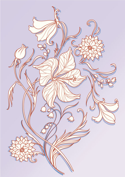 花卉元素图片下载