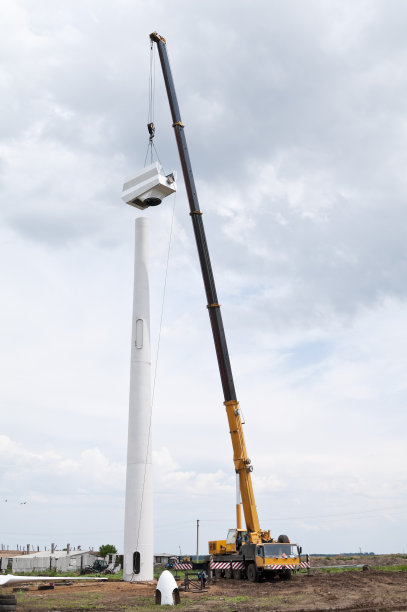 风力涡轮机安装图片下载