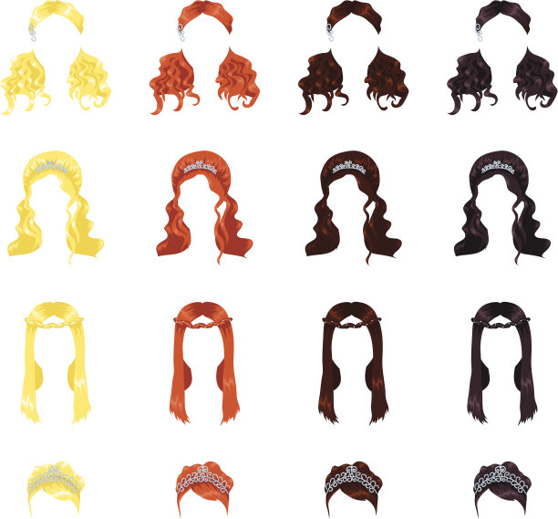 新娘发型图片下载