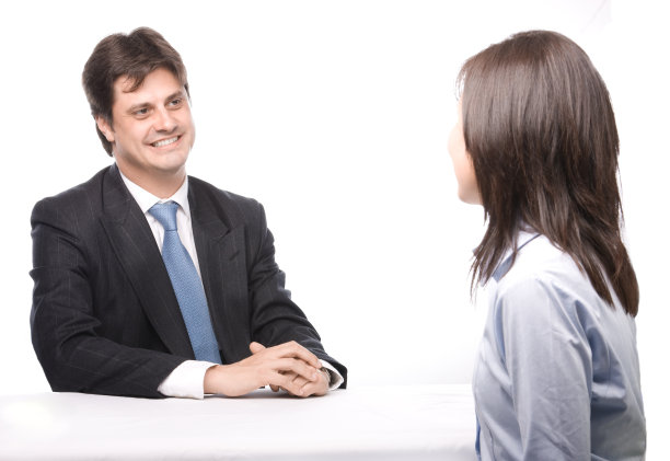 业务人员交谈图片下载