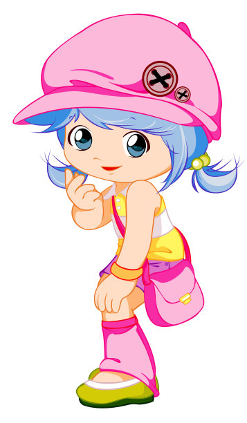 时尚的孩子图片下载