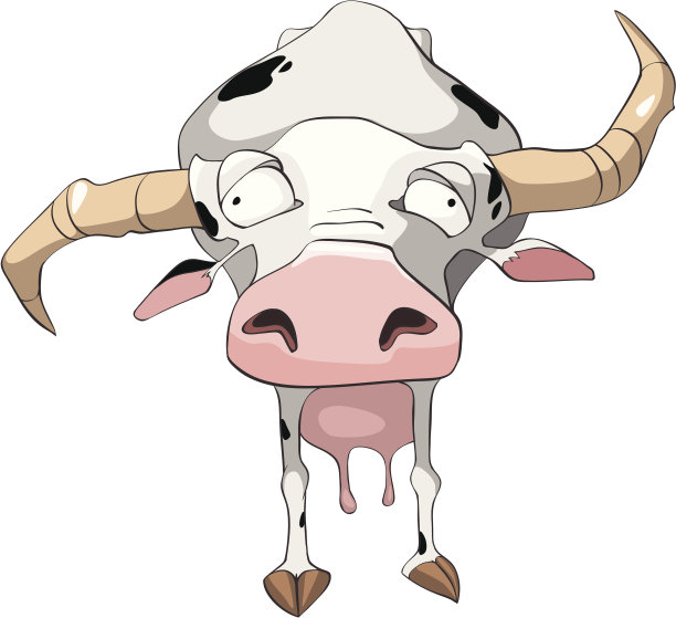 卡通人物牛图片下载