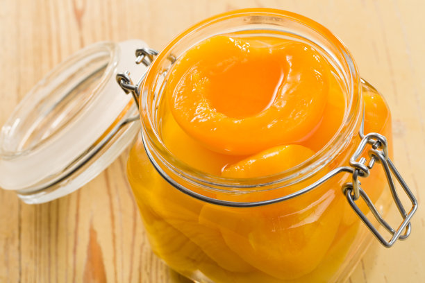 桃子罐头图片下载