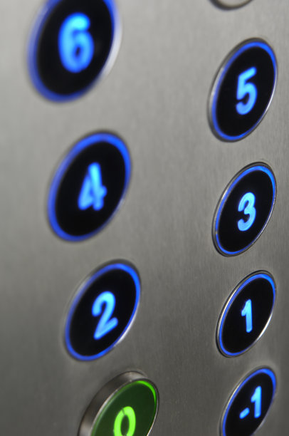 Led升降按钮与地面水平按下图片下载