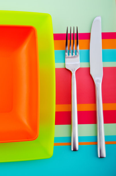 用餐具空盘子图片下载