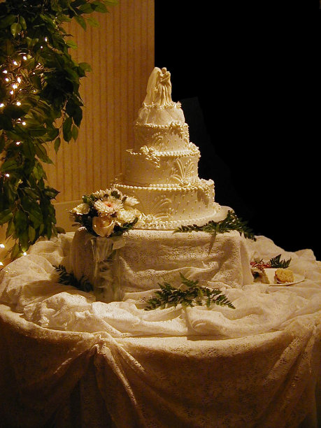 惊人的婚礼蛋糕图片下载