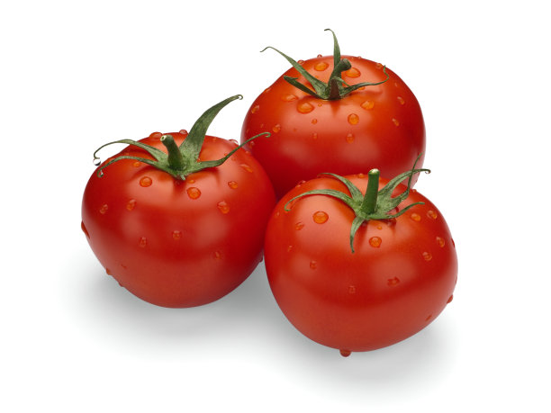 三成熟的西红柿。图片下载