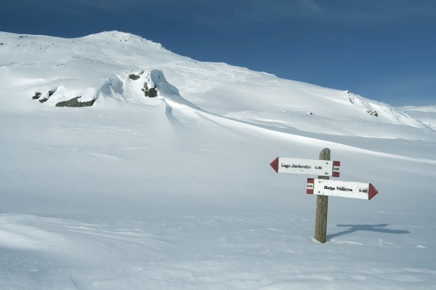 雪中的信号，白云石图片下载