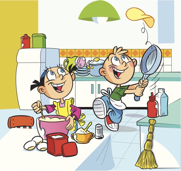 有趣的厨房图片下载