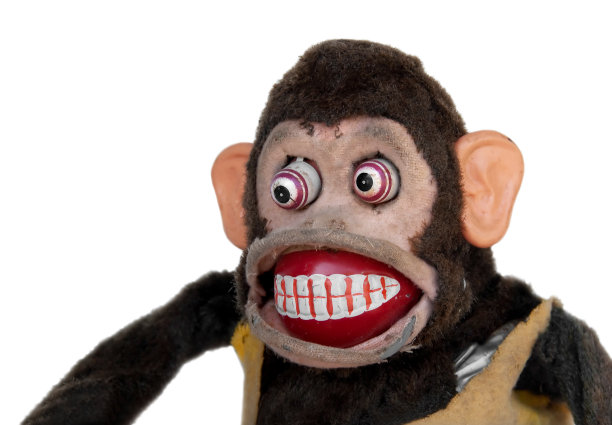 损坏的机械黑猩猩图片下载