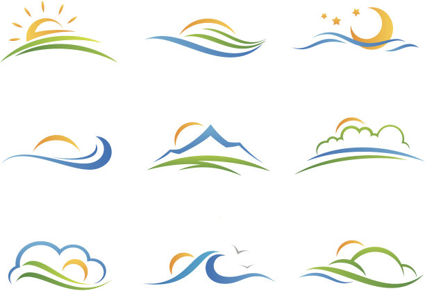 景观标志及图标素材图片