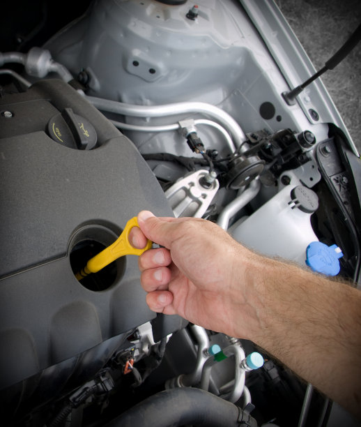 检查发动机油位图片下载