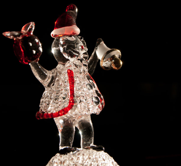 圣诞老人的雕像图片下载