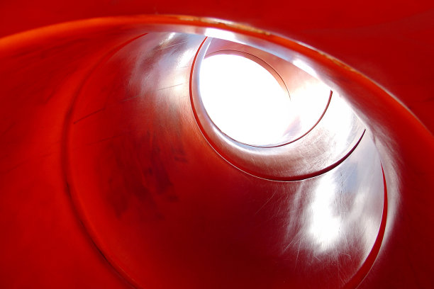 红色的隧道图片下载