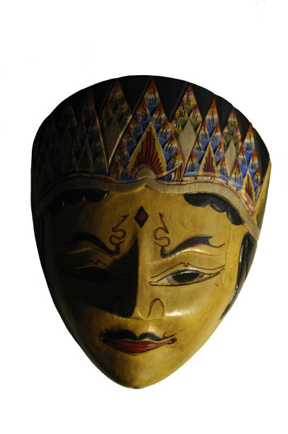 爪哇传统面具图片下载