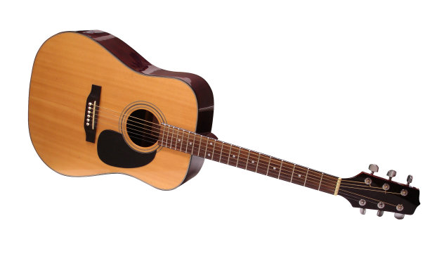 带剪切路径的Acoustic吉他图片下载