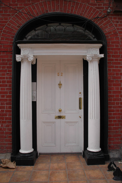 格鲁吉亚之门，爱尔兰都柏林图片下载