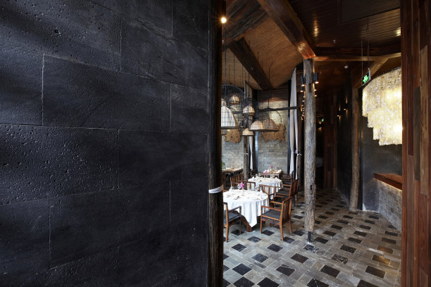 东南亚洲式餐厅图片下载