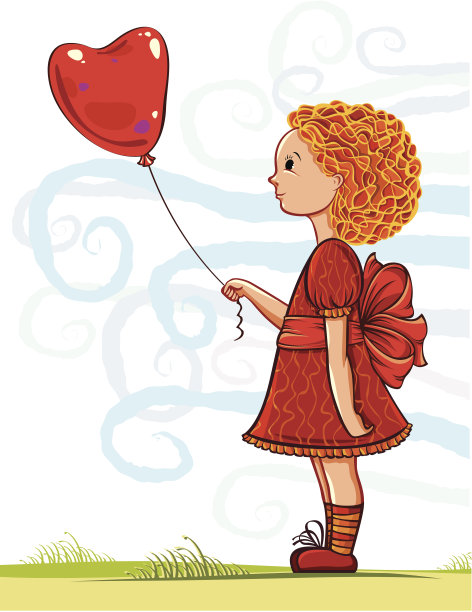 绳上的心图片下载