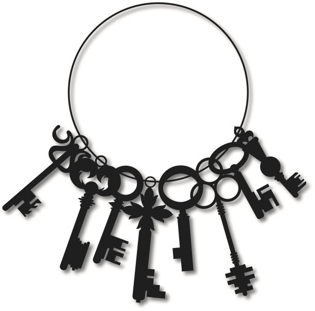 串钥匙图片下载