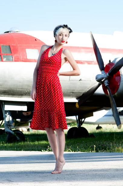 性感复古女孩图片下载