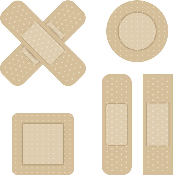 粘胶绷带套图片下载