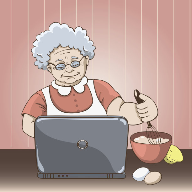 用笔记本电脑的女人图片下载