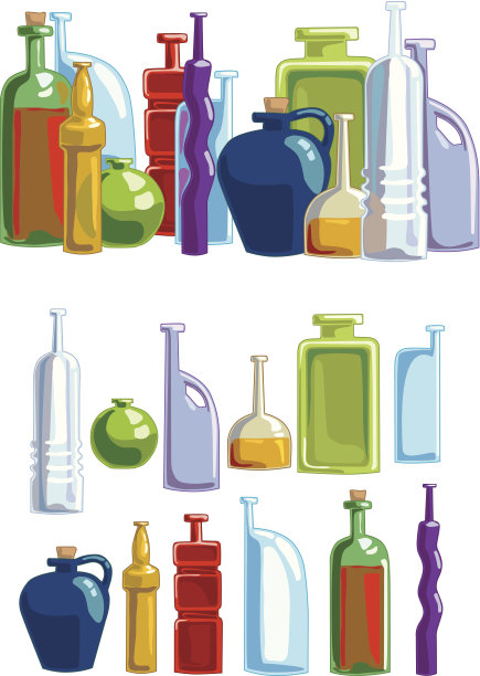 不同的瓶子图片下载