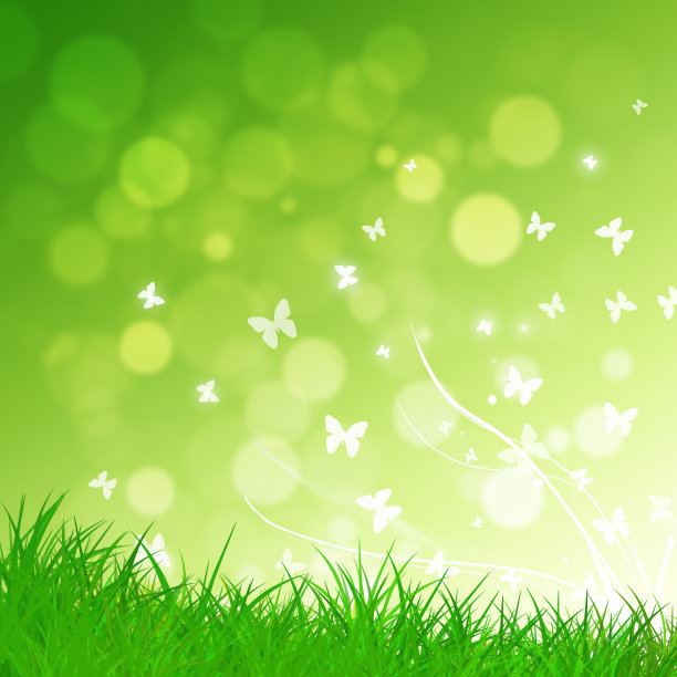 绿色的自然背景图片下载